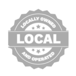 Locally owned and operated logo